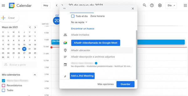 Ataques phishing a través de las videollamadas y el calendario de Google